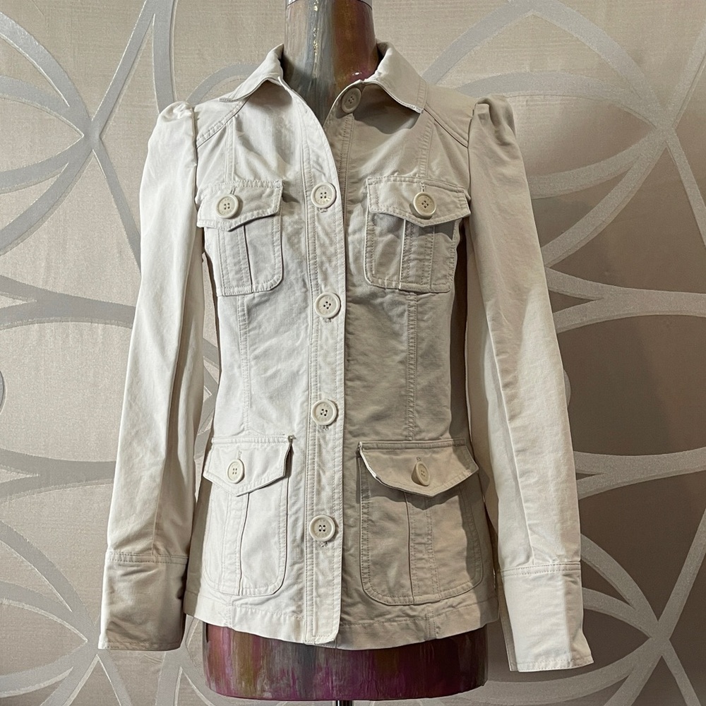 Marc Jacobs cotton canvas safari military Jacket